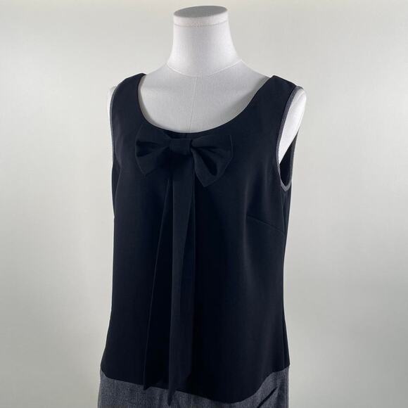 black bow midi dress - Picture 2 of 6